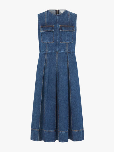 Aligne ED cherish denim midi dress at Collagerie