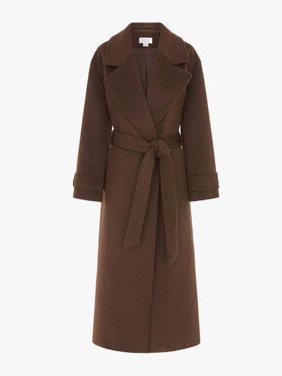 Aligne George wrap coat at Collagerie