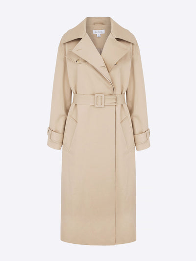 Aligne Gilda maxi trench coat at Collagerie