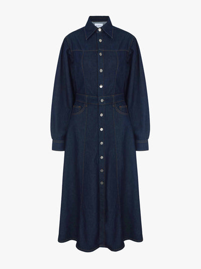 Aligne Denim shirt dress at Collagerie