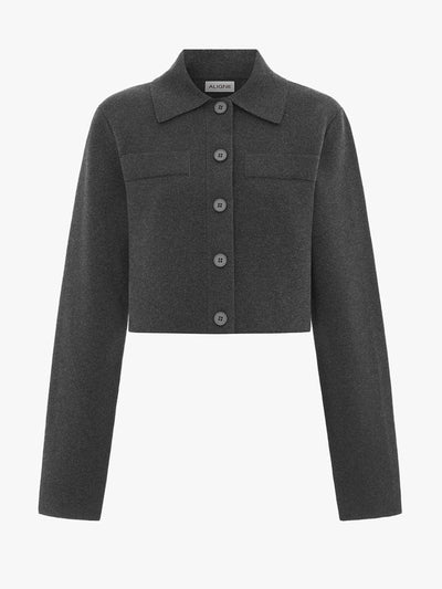 Aligne LB Benjy knitted cropped cardigan at Collagerie