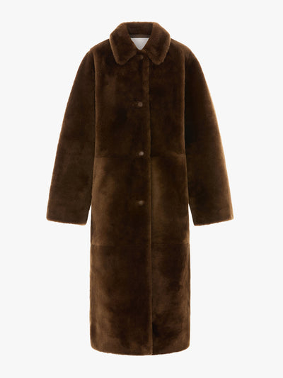 Aligne Rafella shearling coat at Collagerie