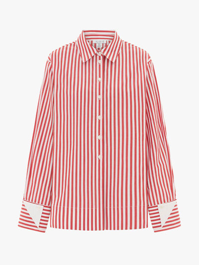 Aligne Thyme stripe shirt at Collagerie