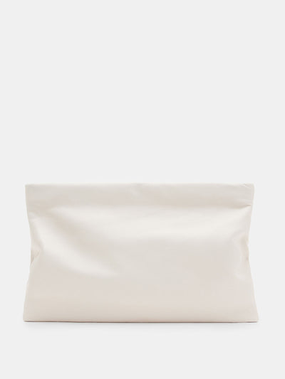 All Saints Bettina leather clutch bag at Collagerie