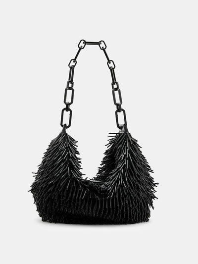 All Saints Madea chain strap beaded bag at Collagerie