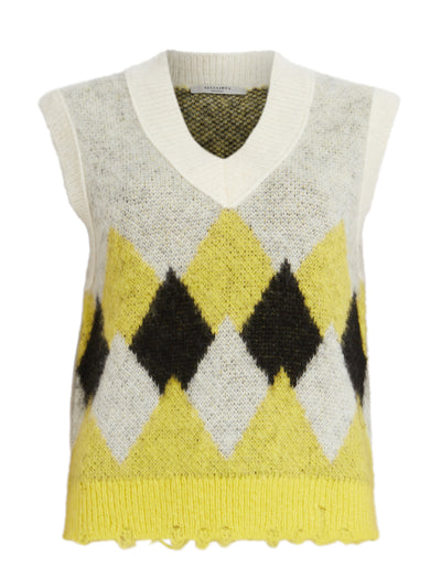 Allsaints Hove sleeveless wool-blend tank at Collagerie