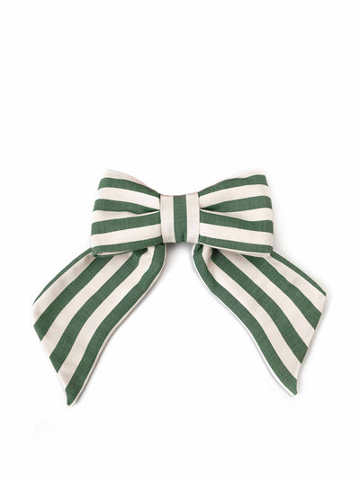 Aller Dorset X Hollingbourne Rd Striped bow at Collagerie