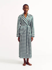 Green gingham Amana robe Clothing Emilia Wickstead    - Collagerie