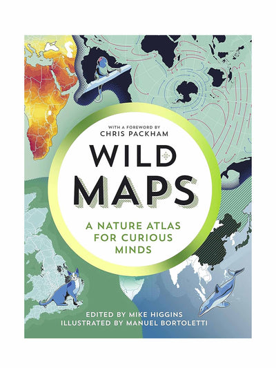 Wild Maps Nature Atlas by Mike Higgins at Collagerie