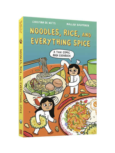 A Thai Comic Book Cookbook Christina de Witte and Mallika Kauppinen at Collagerie