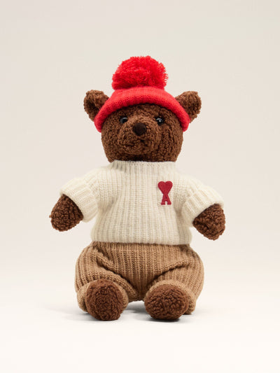 Ami Paris Brown Ami teddy at Collagerie