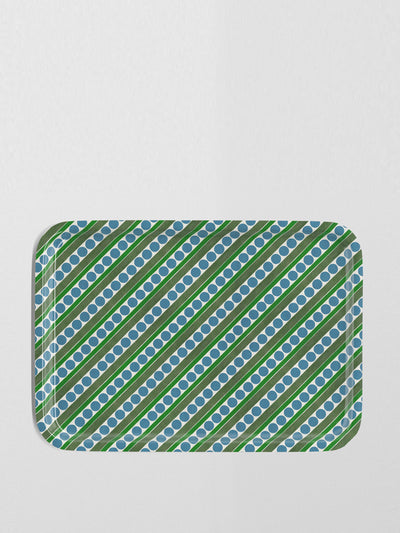 And Objects Olive Dash Dot tray at Collagerie