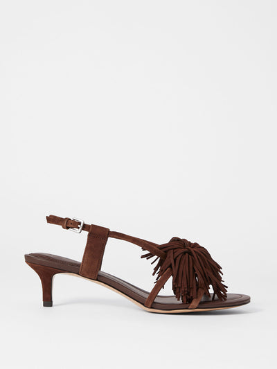 & Other Stories Fringed leather sandals at Collagerie