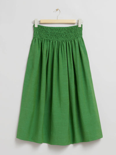 & Other Stories Smocked waist midi skirt at Collagerie