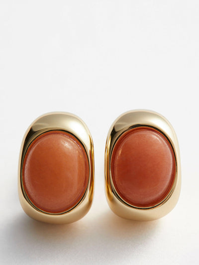 & Other Stories Stone stud earrings at Collagerie