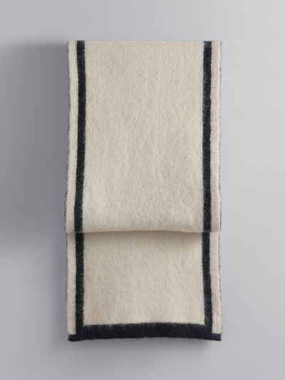 & Other Stories Two-tone knit scarf at Collagerie