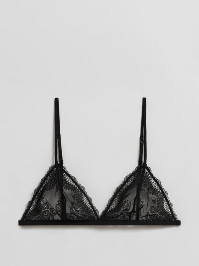 & Other Stories Frilled sheer soft bra at Collagerie