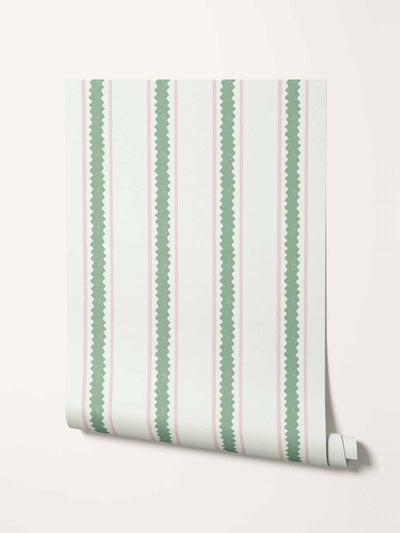 Annika Reed Zig and Zag wallpaper at Collagerie