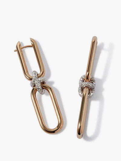 Annoushka Knuckle dust double hoop earrings at Collagerie