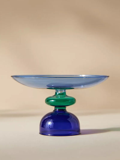 Anthropologie Glass stemmed trinket dish at Collagerie