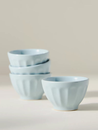 Anthropologie Amelie latte mini bowls (set of 4) at Collagerie