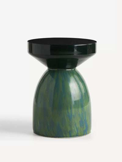 Anthropologie Bela glass side table at Collagerie