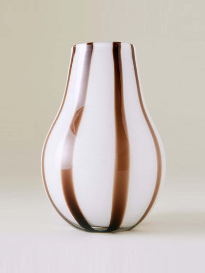 Broste Copenhagen Ada stripe vase at Collagerie