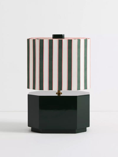 Anthropologie Carla striped table lamp at Collagerie