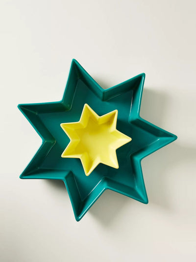 Anthropologie Chlo stoneware shaped serving dish at Collagerie