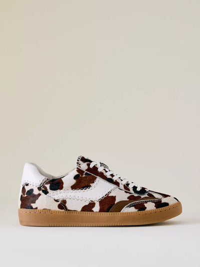 Dolce Vita Notice stitch calf hair trainers at Collagerie