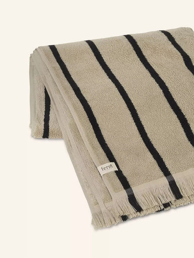 Ferm Living Alee organic cotton bath towel at Collagerie