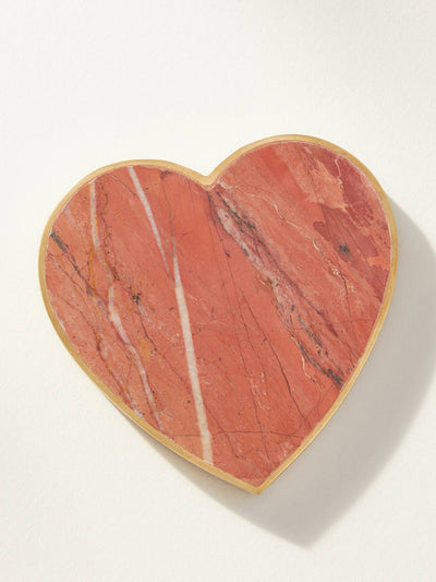 Anthropologie Amour marble heart coaster at Collagerie