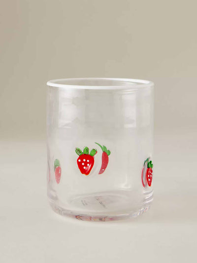 Anthropologie Fruity icon juice glass at Collagerie