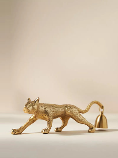 Anthropologie Metal leopard candle snuffer at Collagerie