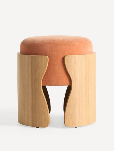 Anthropologie Lusso velvet stool at Collagerie