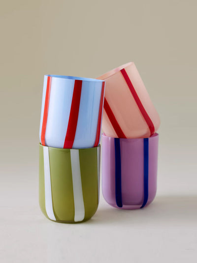 Maegen Atina glass tumblers at Collagerie