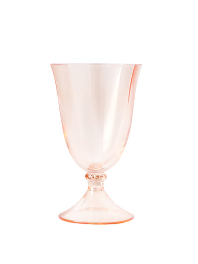 Anthropologie Pink Wine Glasses (Set of 4) at Collagerie