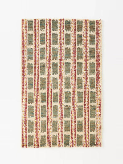 Anthropologie Raelyn hand-knotted jute rug at Collagerie