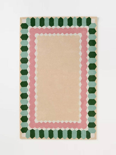 Anthropologie Ryleigh hand-tufted wool rug at Collagerie