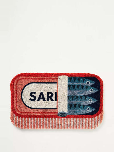 Anthropologie Sardines doormat at Collagerie