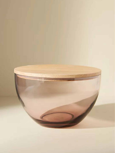 Anthropologie Serve and store bowl with lid at Collagerie