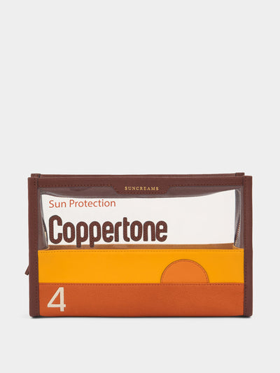 Anya Hindmarch Coppertone pouch at Collagerie