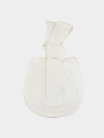 Anya Hindmarch Tie the Knot clutch at Collagerie