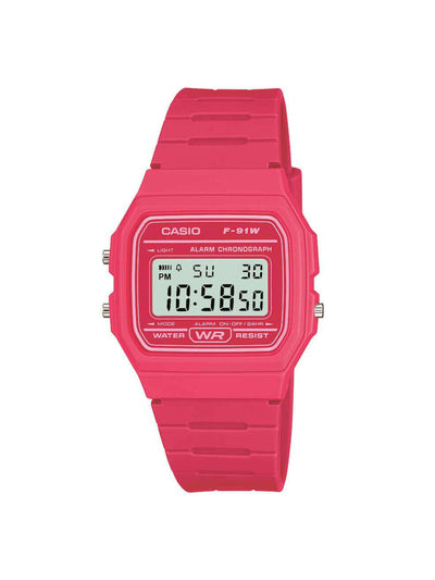 Casio Casio pink resin strap watch at Collagerie