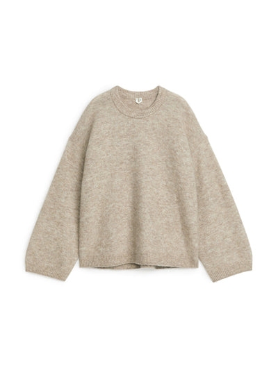 Arket Alpaca-wool blend jumper at Collagerie