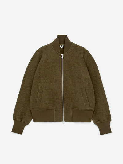 Arket Boiled wool jacket at Collagerie