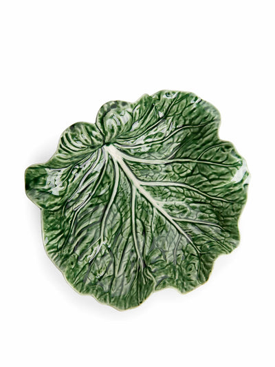 Bordallo Pinheiro Glazed cabbage bowl at Collagerie