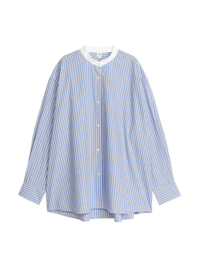Arket Classic cotton collar shirt at Collagerie