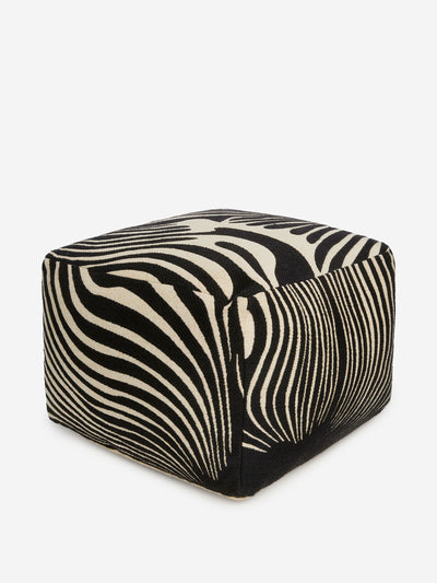 Arket Cotton-wool pouffe at Collagerie