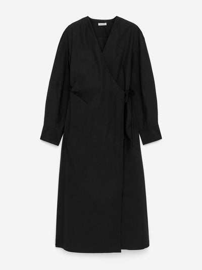 Arket Cotton wrap dress at Collagerie